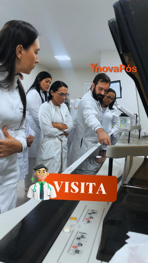 Visita técnica: Hematologia e Banco de Sangue no laboratório